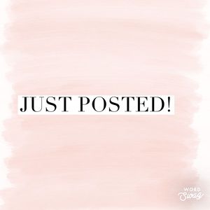 Check out new arrivals to my closet!